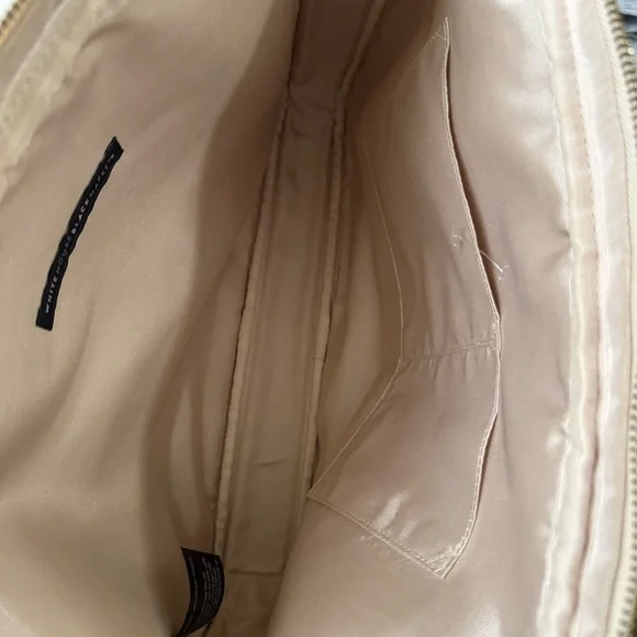 White House Black Market Snakeskin Print Laptop Briefcase Crossbody Bag - Picture 12 of 13